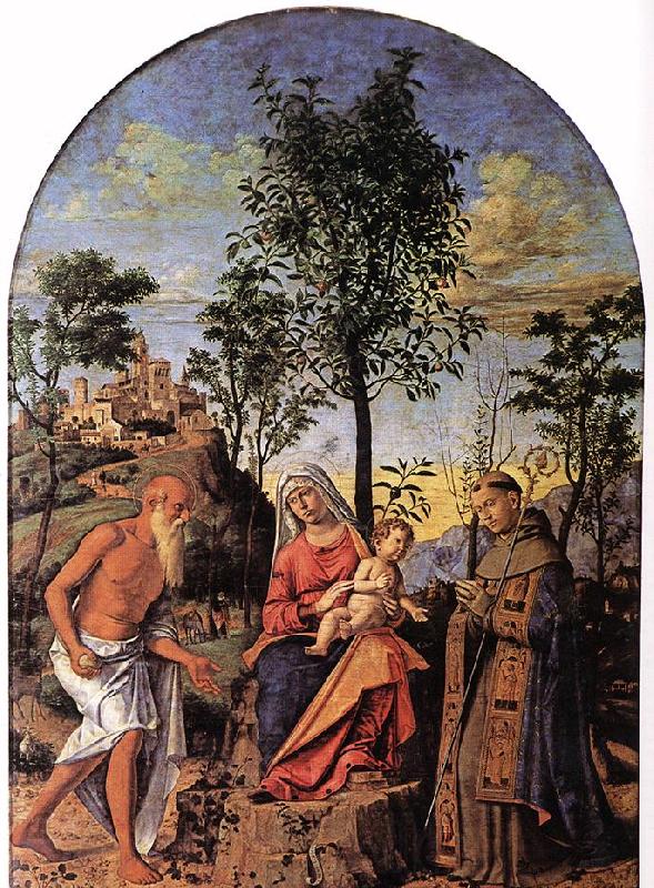 CIMA da Conegliano Madonna of the Orange Tree dfg